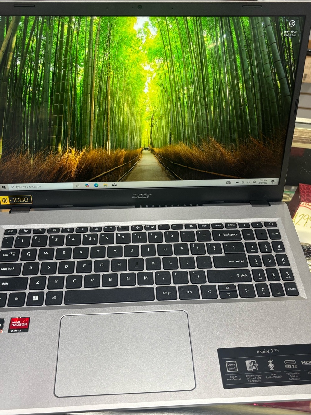 Super Fast Acer Aspire 315 laptop for gaming